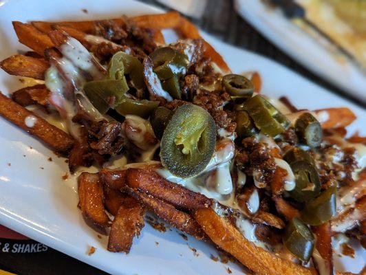 Loaded fries.