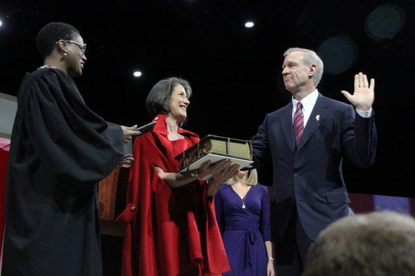 I was the official photographer for Gov. Rauner's inauguration.