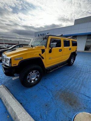 My 2003 Limited yellow hummer h2 only 52k miles on it