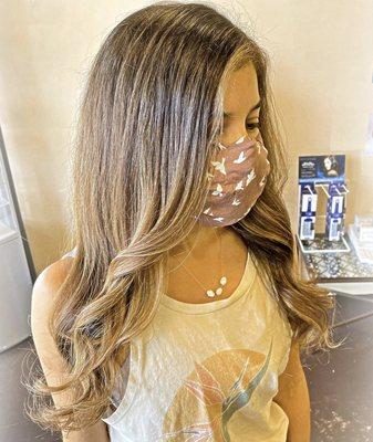 Brazilian blowout smoothing treatment