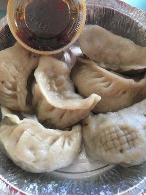 Steamed dumplings