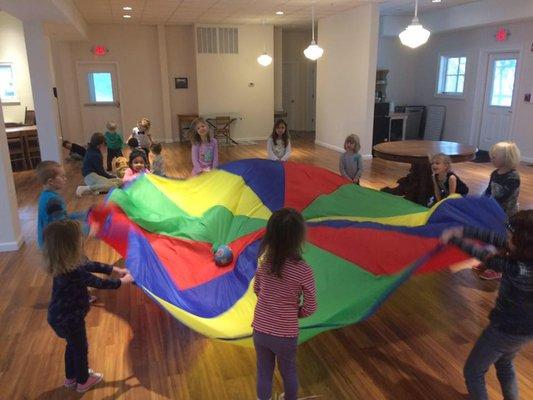 Rainy day fun in our great room!