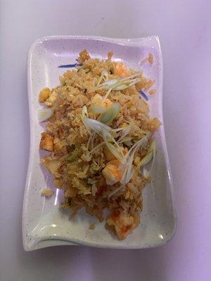 Shrimp fried rice.