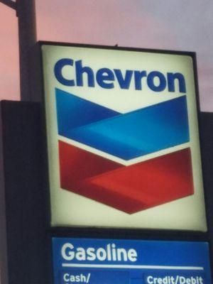 Chevron has cheaper gas and better quality