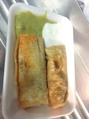 Chimichangas. Yummy!