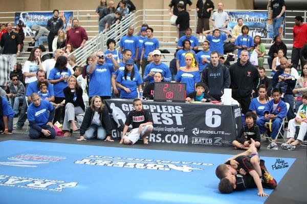 Some of the Stronghold family at Grapplers Quest. Photo courtesy of Alicia Photos: the best photos in MMA!