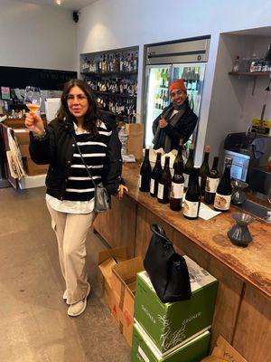 Catalonia Spanish Wine Tasting. Orange wine was my favorite. Wine tasting Sundays 2-5p @ $15 for 5 tastings! Love this place!!!