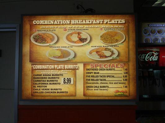 Breakfast Menu