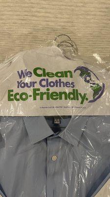 Eco Friendly Dry Cleaning