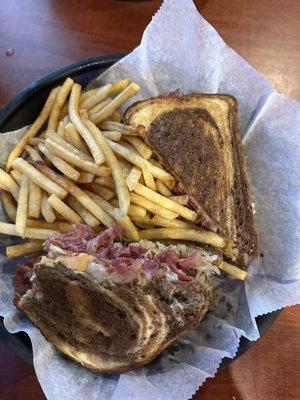 Reuben and fries