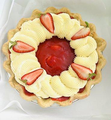 Strawberry Cream pie