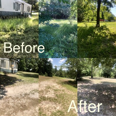 Satisfied customer lawn care in North Augusta