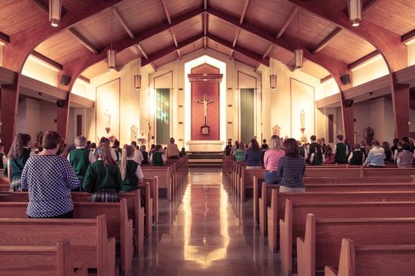 A student's journey in their Catholic Faith is a top priority here