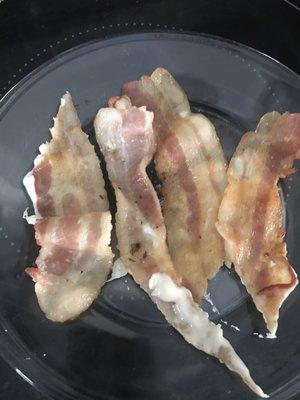 This was the RAW bacon that was put on BEC this morning.