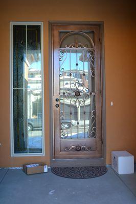 Signature Tuscan in 8ft door height and unique US Penny Vein powder coat