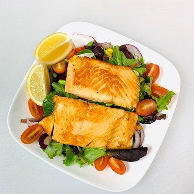 Grilled salmon