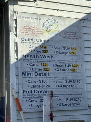 Splash-N-Dash Hand Car Wash