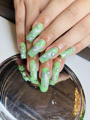 3D nail art