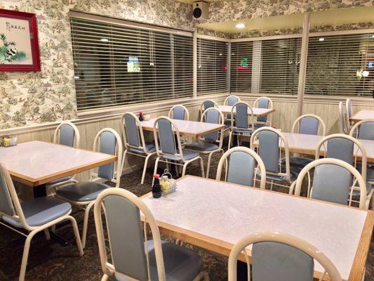 Dining Area at New Garden Chinese Restaurant