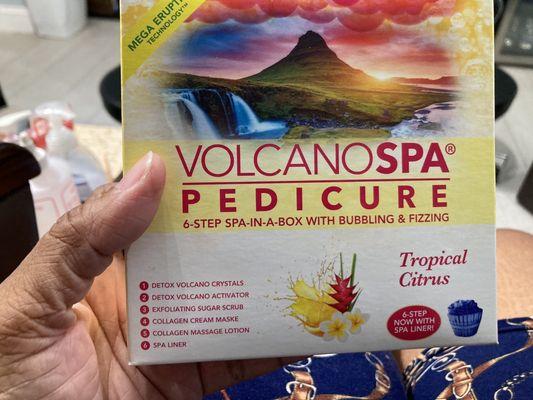 Volcano Spa Pedicure...can't wait