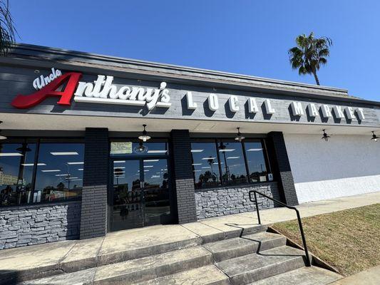 Entrance and Front of the store