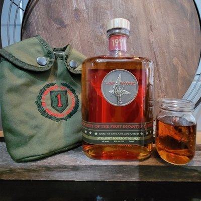 Lady Victory
Society of the First Infantry Division 
Straight Bourbon Whiskey