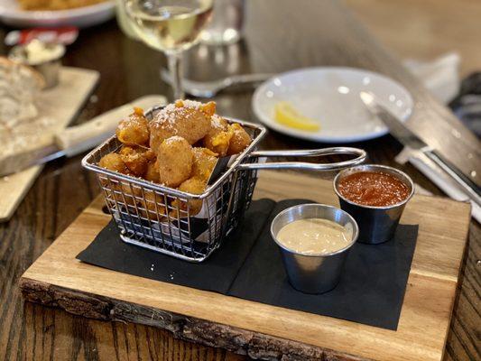 Cheese Curds appetizer