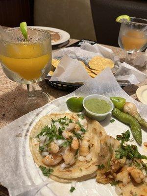 Shrimp tacos