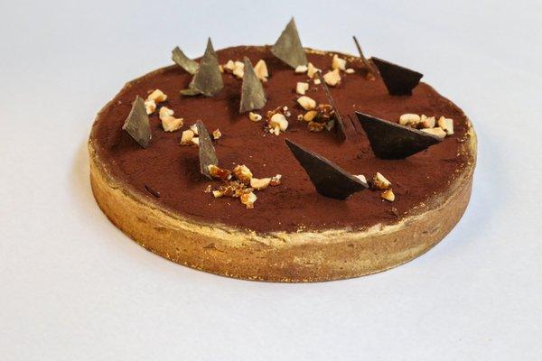 Tarte Chocolate caramel hazelnuts