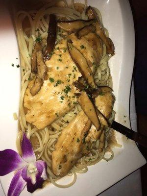 Chicken Marsala very good.