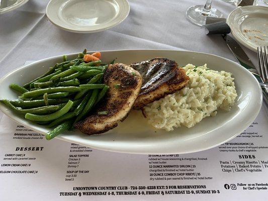 Blackened Chilean Seabass