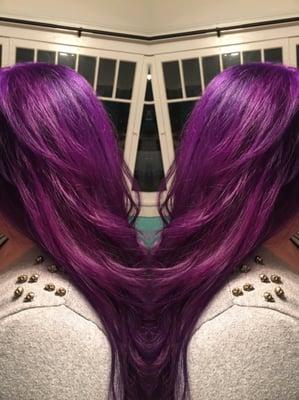 Violet Hair by Lara C.