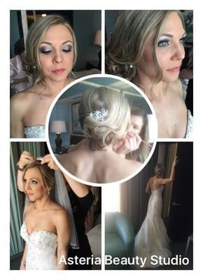 Bridal hair and makeup