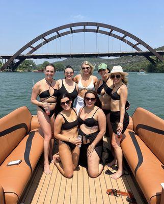 Bachelorette Party 360 bridge Lake Austin