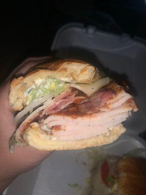 Cajun Turkey Club OF DOOM.