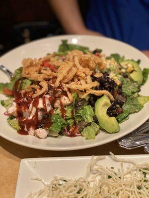 August 2020 BBQ ranch chicken salad