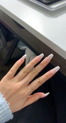 french tip nail