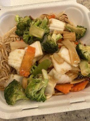 Vegetarian Zen Peking Pan Fried Noodles