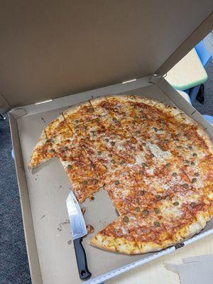 Giant New York Pizza