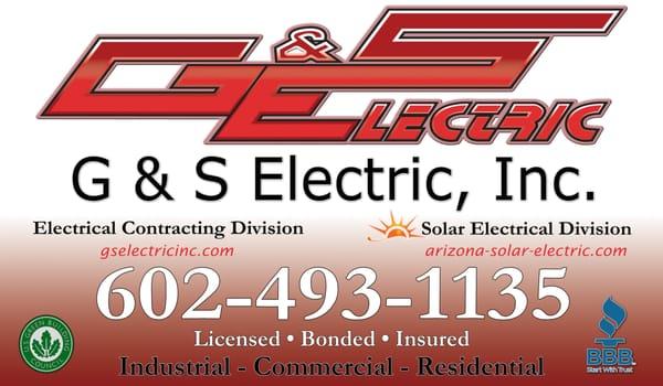 For all your electrical and solar needs.