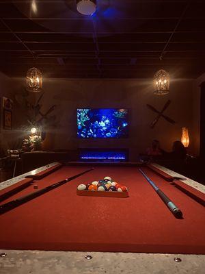 Shoot a game, relax and watch the Olympics in style