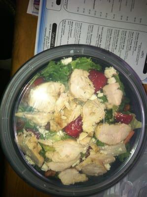 Chicken strawberry salad