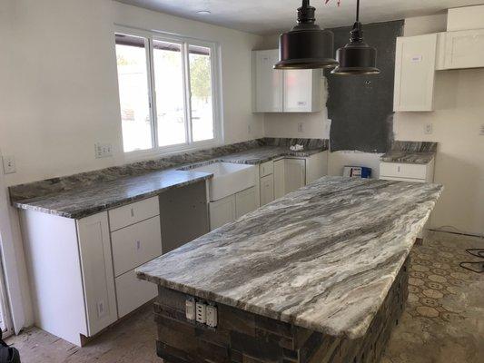 New countertops