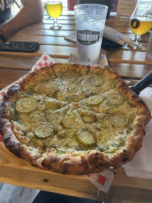 Voo-Dill Pickle Pizza