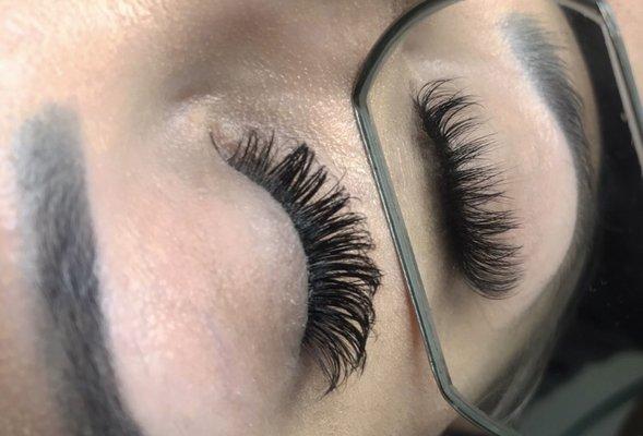 Volume Eyelash extensions