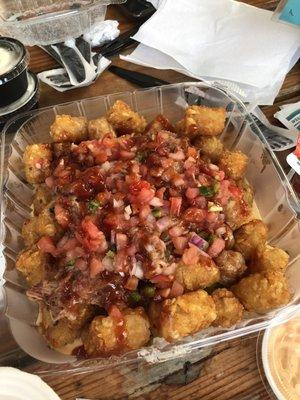 Pulled Pork Loaded Tots