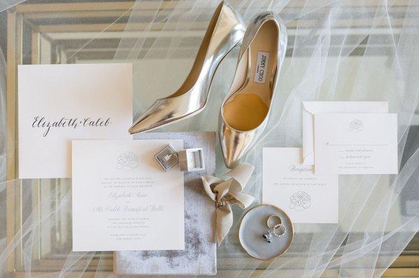 Invitation Suite (Photo by: Lightly Photography - Annie Kercho)