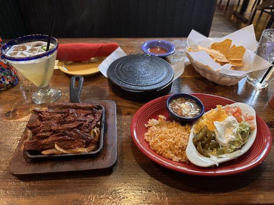 Torero Steak Fajitas Lunch