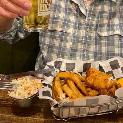 Walleye Fish and Chips