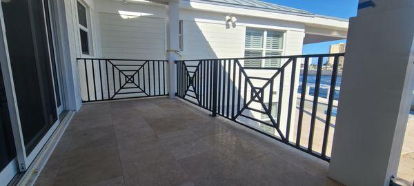 Aluminum Railing - perfect for waterfront homes